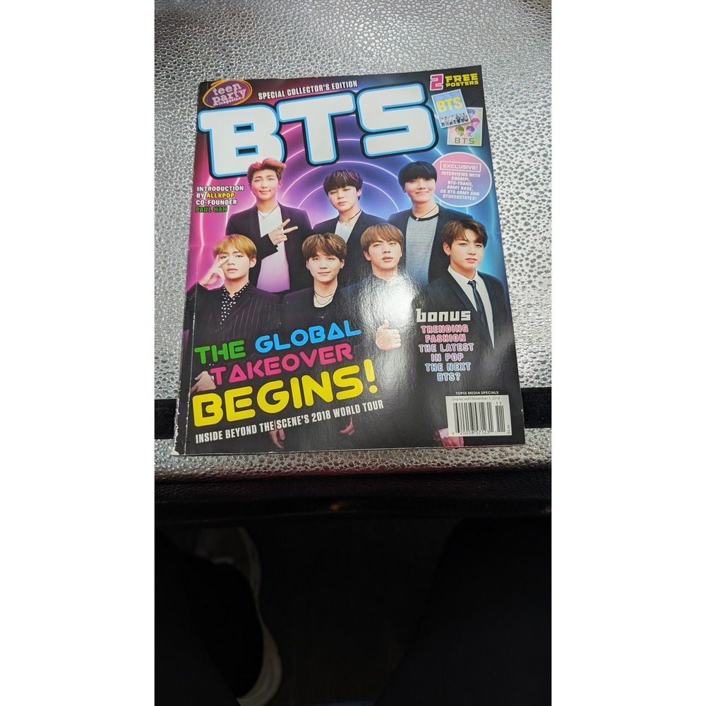 BTS Teen Party Special Collectors Edition Magazine 2018 Global Takeover Begins